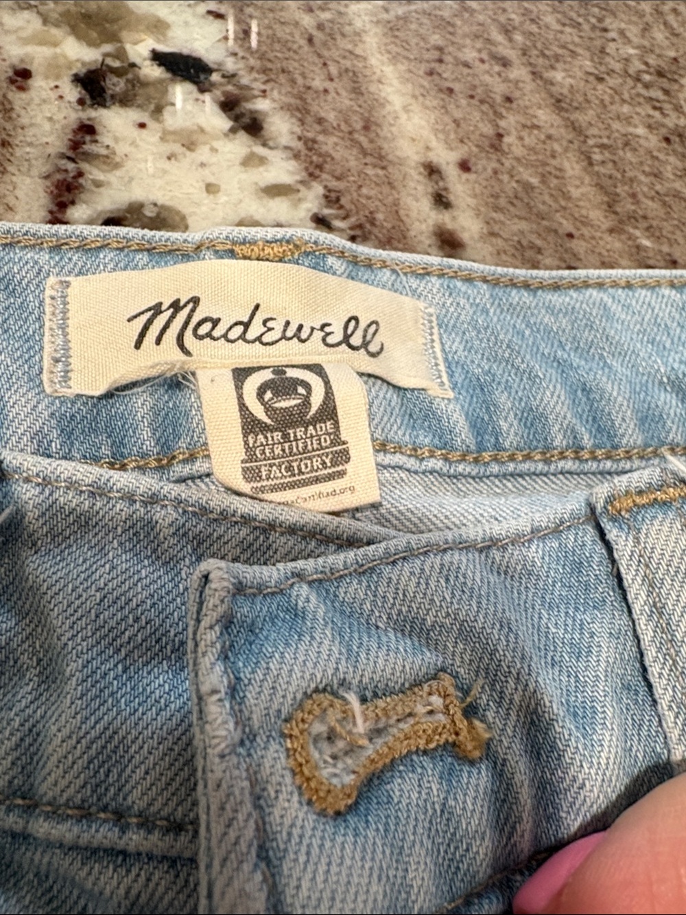 Madewell Light Blue High-Rise Jeans